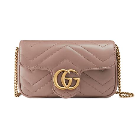 gucci super mini bag pink|gucci marmont mini bag.